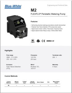 M2 - Peristaltic Metering Pump