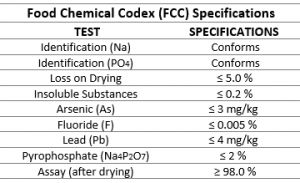 Sodium Phosphate, Dibasic, Anhydrous