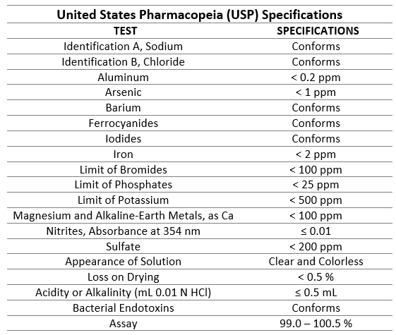 thumbnail image 2 of Sodium Chloride 0.9% Inj. USP (Preservative Free) 10mL (Fresenius) - Bacteriosta 2 of 13