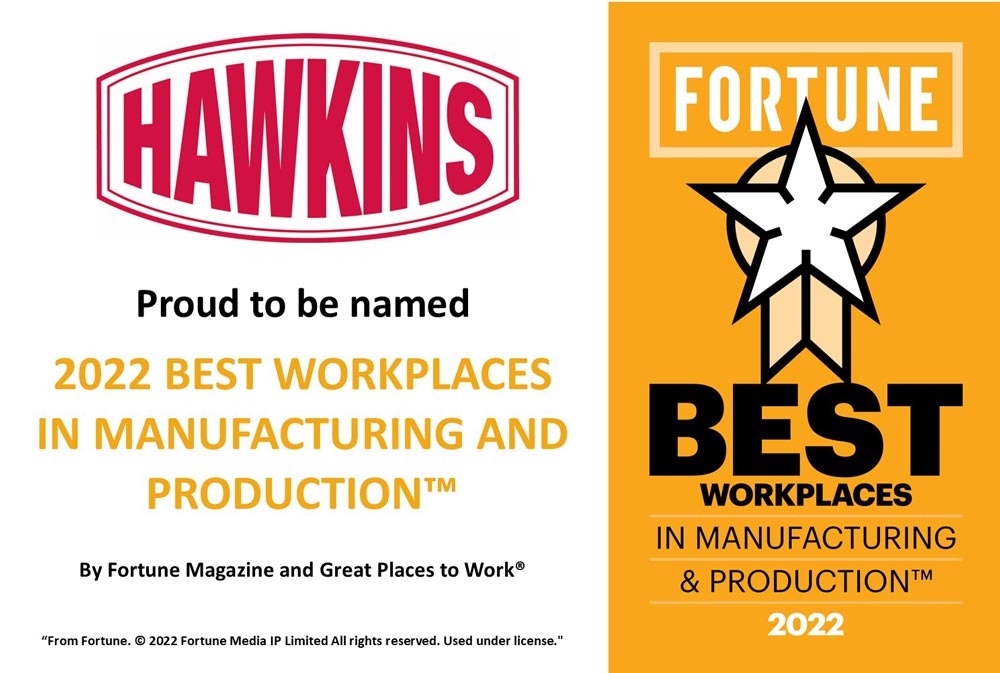 named by FORTUNE and Great Place to Work US as one of the top 25 companies in the 2022 FORTUNE Best Workplaces for Manufacturing and Production!