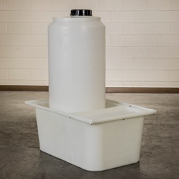 Assmann chemical feed station tank-