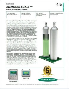 Ammonia-Scale for 150 lb. Ammonia Cylinders