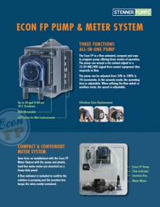 Stenner Econ FP Pump Flyer