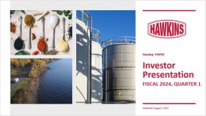 Hawkins Investor Deck August 2023