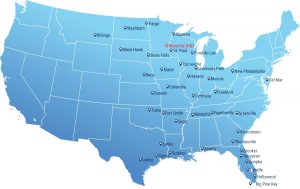 Hawkins Locations Map