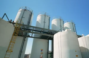 sodium formate pic of storage tanks