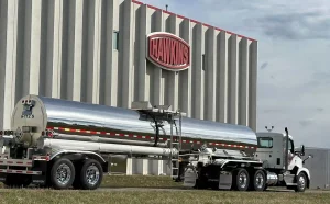 Inhibited, Propylene Glycol tank truck